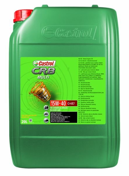 Motor oils Engine oil CASTROL CRB MULTI 15W40 CI-4 20L  Art. CRBMULTI15W40CI420L