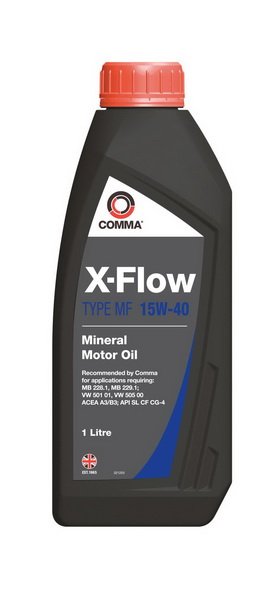 Motor oils Engine oil COMMA X-FLOW MF 15W40 MIN. 1L  Art. XFLOWMF15W40MIN1L