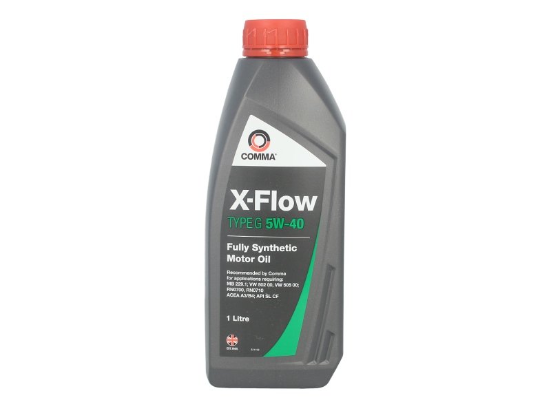 Motor oils Engine oil COMMA X-FLOW G 5W40 SYNTH. 1L  Art. XFLOWG5W40SYNT1L