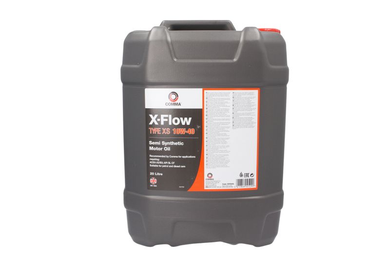 Motor oils Engine oil COMMA XXL X-FLOW XS 10W40 SEMI. 20L  Art. XFLOWXS10W40SEMI20L