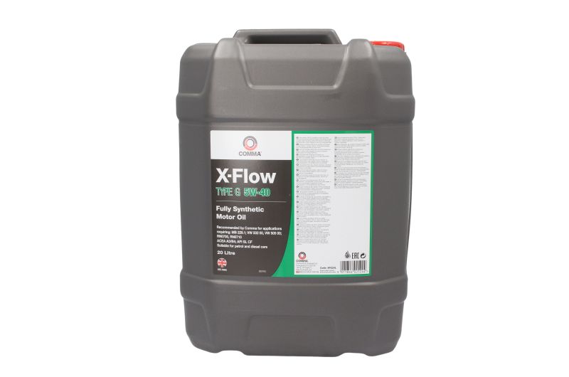 Motor oils Engine oil COMMA XXL X-FLOW G 5W40 SYNTH. 20L  Art. XFLOWG5W40SYNT20L