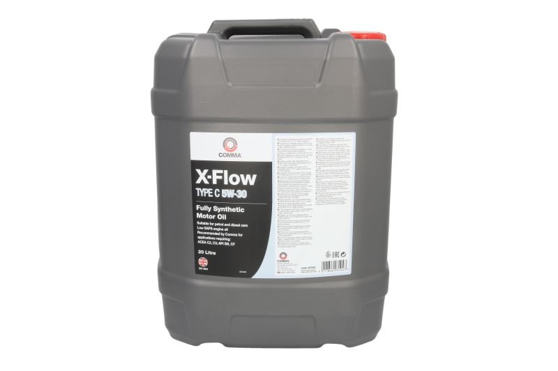 Motor oils Engine oil COMMA XXL X-FLOW C 5W30 20L  Art. XFLOWC5W3020L