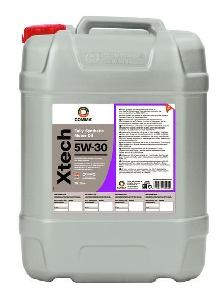 Motor oils Engine oil COMMA XXL X-TECH 5W30 20L  Art. XTECH5W3020L