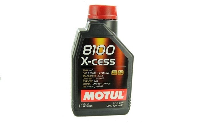 Motor oils Engine oil 8100 X-CESS 5W40 1L  Art. 8100XCESS5W401L