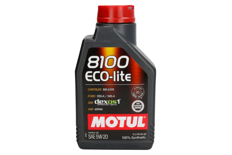 Motor oils Engine oil 8100 ECO-LITE 5W20 1L  Art. 8100ECOLITE5W201L