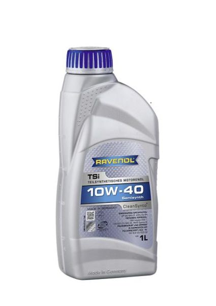 Motor oils Engine oil RAV TSI SAE 10W40 1L  Art. RAVTSISAE10W401L