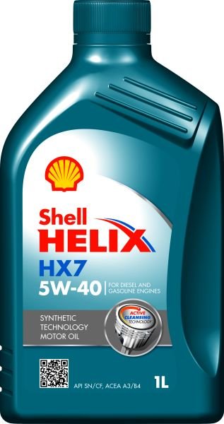 Motor oils Engine oil HELIX HX7 5W40 1L  Art. HELIXHX75W401L