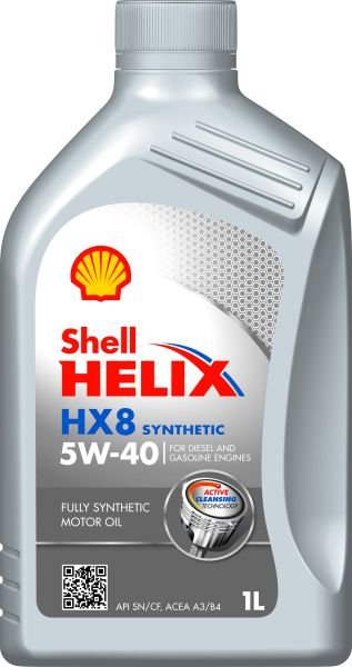 Motor oils Engine oil HELIX HX8 5W40 1L  Art. HELIXHX85W401L