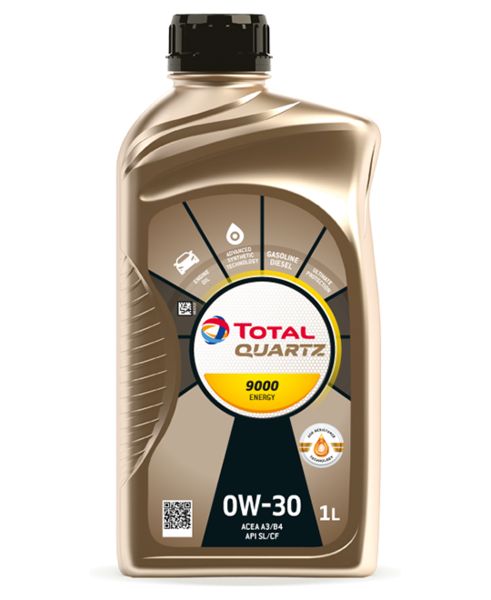 Motor oils Engine oil QUARTZ 9000 EN. 0W30 1L  Art. QUARTZ9000EN0W301L