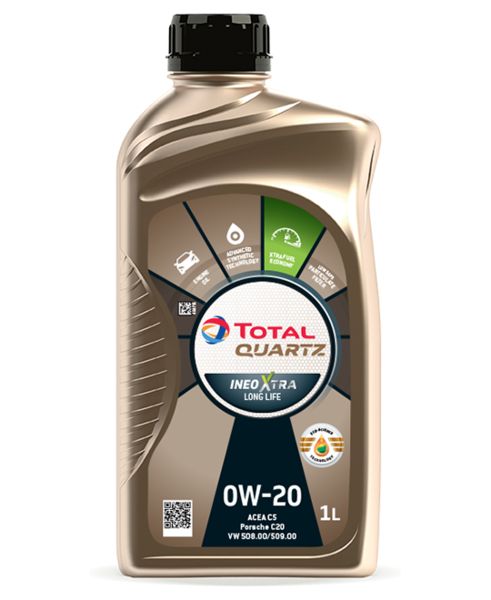 Motor oils Engine oil QUARTZ XTRA LL 0W20 1L  Art. QUARTZXTRALL0W201L