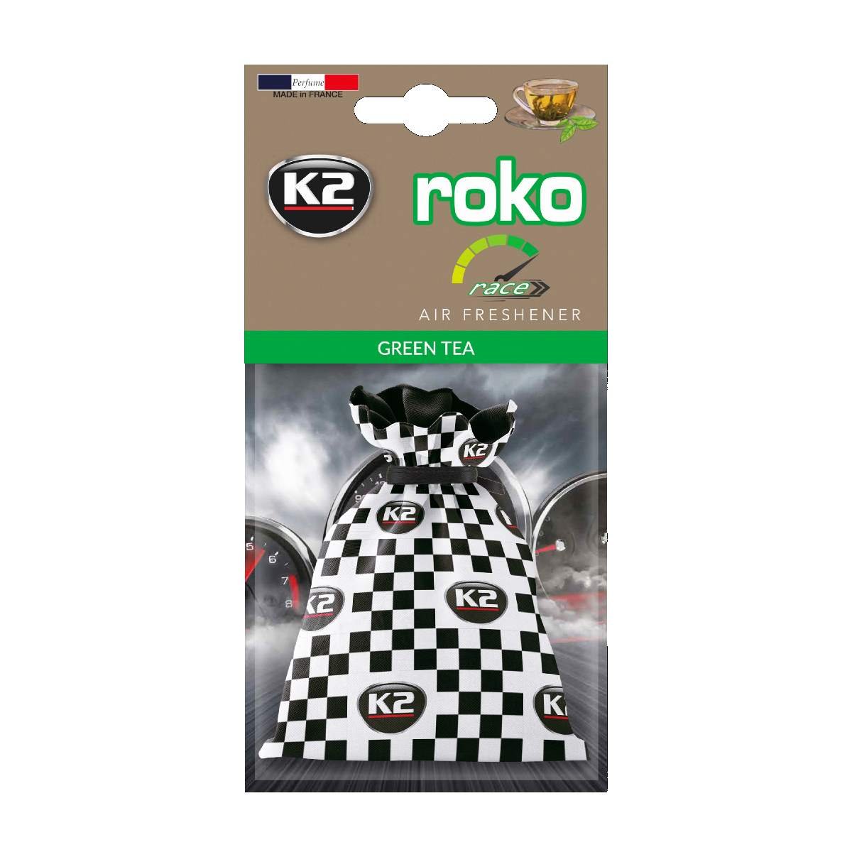 Air fresheners Air freshener ROKO RACE Green Tea 25G  Art. K2V822R