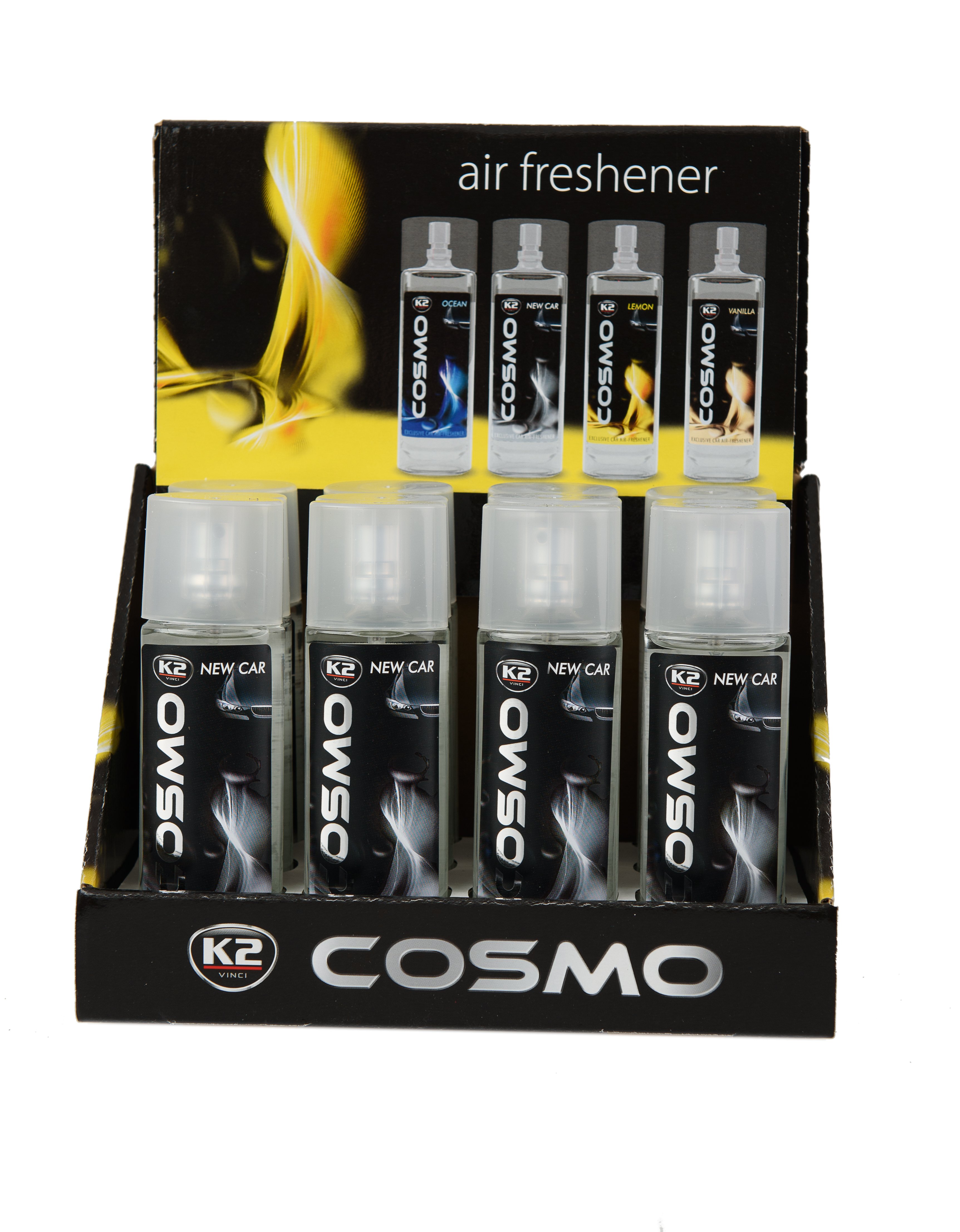 Air fresheners Air freshener COSMO NEW CAR 50ML  Art. K2V203D