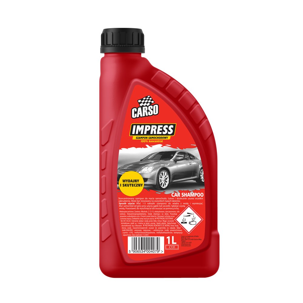Cleaning and detergents Car shampoo IMPRESS 1L  Art. K2C131