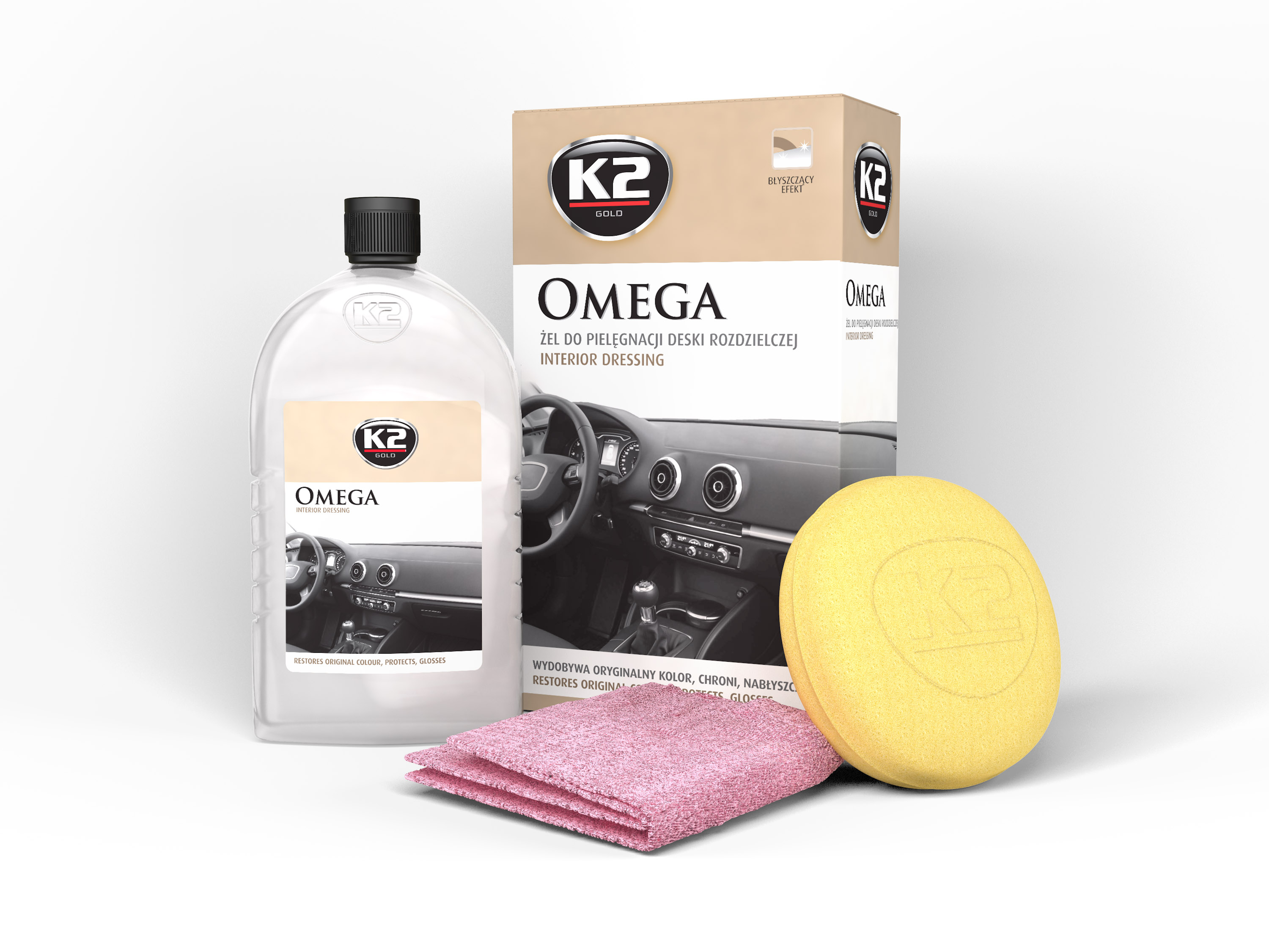 Cleaning and detergents Car interior cleaner OMEGA 500 ML  Art. K2G410