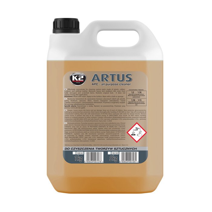 Detergents for repair shops Detergent for hall floor surfaces ARTUS 5kg  Art. K2M230