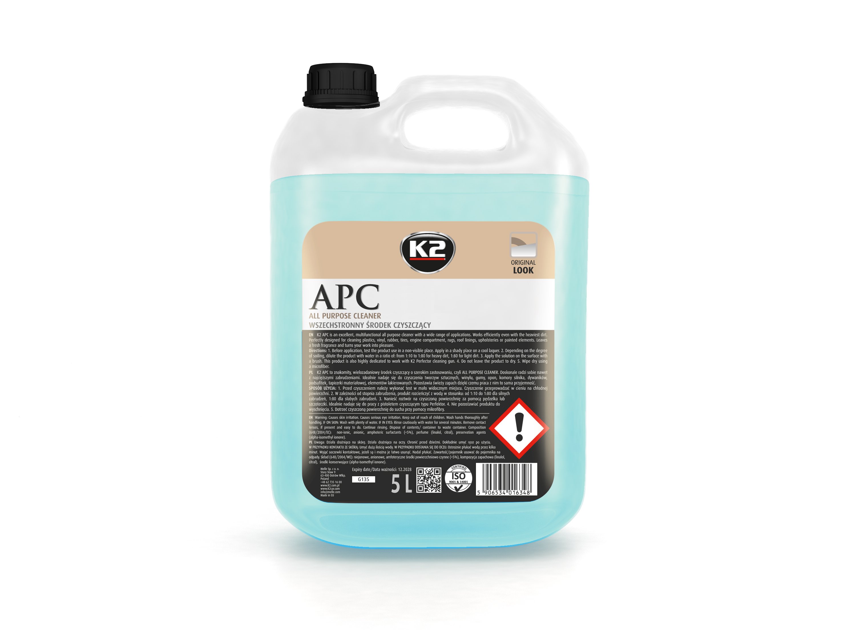 Cleaning and detergents Car detergent APC 5L  Art. K2G135