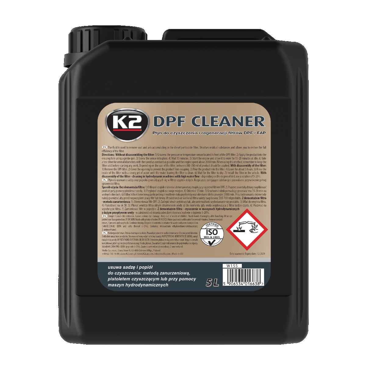 Cleaning and detergents DPF cleaner 5L  Art. K2W155
