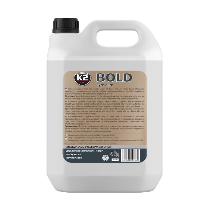 Cleaning and detergents Wheel cleaner BOLD 5L  Art. K2M190