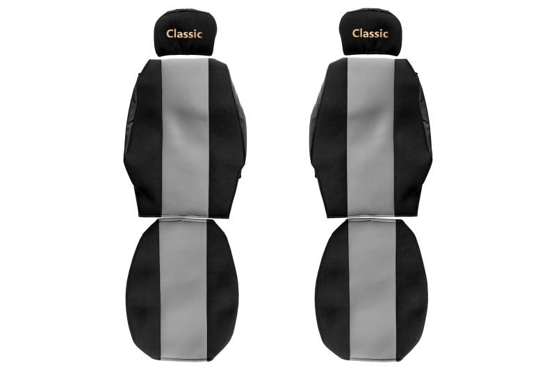 Seat covers Seat cover Velor, Gray - black, SCANIA 4 05.95-  Art. FCOREPS13GRAY