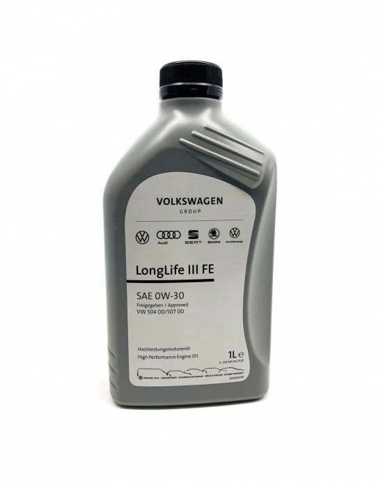 Motor oils Engine oil VW LongLife III 0W30 1L  Art. 0W301LOEVWLLIII