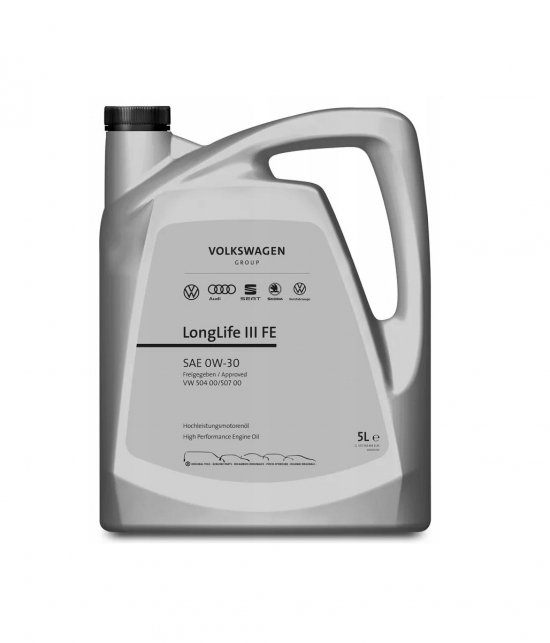 Motor oils Engine oil VW LongLife III 0W30 5L  Art. 0W305LOEVWLLIII