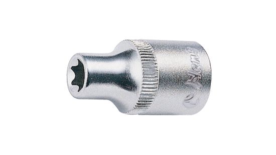 Sockets and screwdrivers Socket E-Torx, Size: E07, 3/8", Length: 28 mm  Art. 3410E7