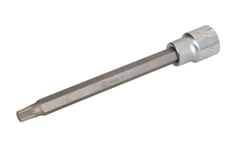 Sockets and screwdrivers Tip socket Star / XZN, Size: M5, 3/8", Length: 120 mm  Art. 30285M05