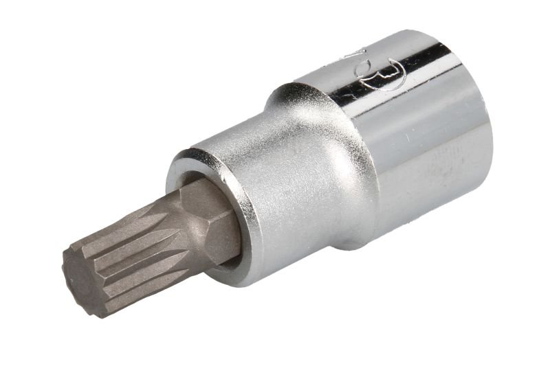 Sockets and screwdrivers Tip socket Star / XZN, Size: 10, 1/2", Length: 55 mm  Art. 4028M10