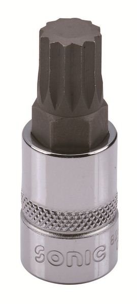 Sockets and screwdrivers Tip socket Star / XZN, Size: M12, 3/8", Length: 48 mm  Art. 8284812