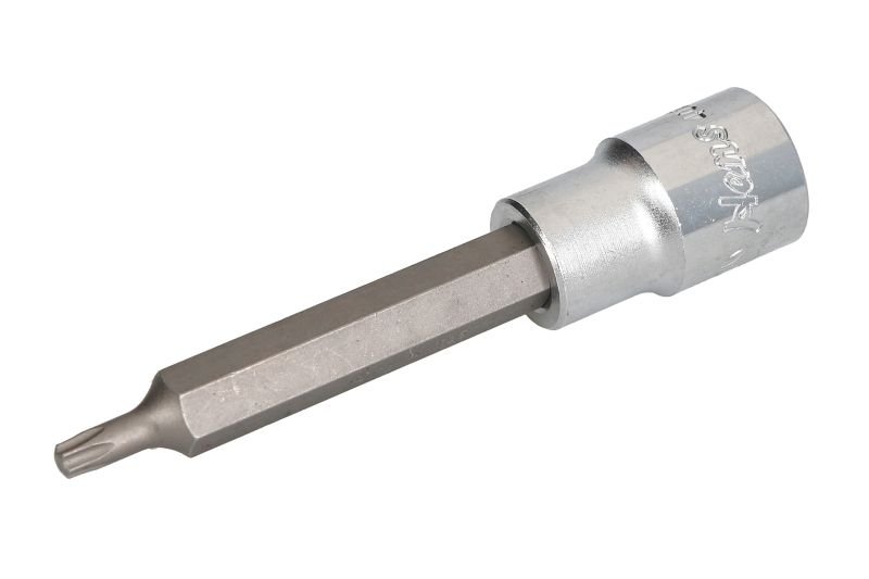 Sockets and screwdrivers Bit socket TORX, Size: T25, 1/2", Length: 100 mm  Art. 40244T25