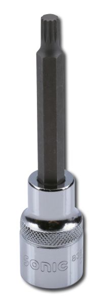 Sockets and screwdrivers Tip socket Star / XZN, Size: M16, 1/2", Length: 100 mm  Art. 83810016