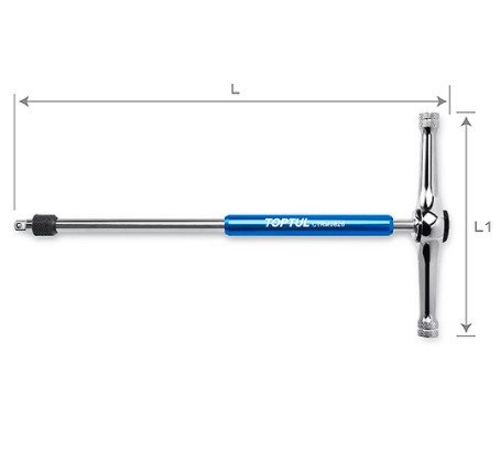 Sockets and screwdrivers Screwdriver 1/4", Length: 270 mm  Art. CTRM0826