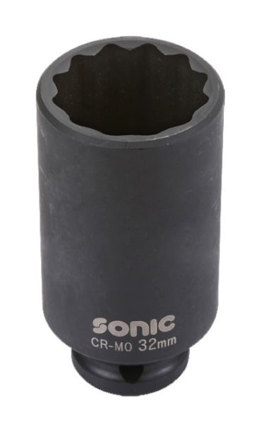 Sockets and screwdrivers Socket 12 angled, Size: 34, 1/2", Length: 85 mm  Art. 3398534