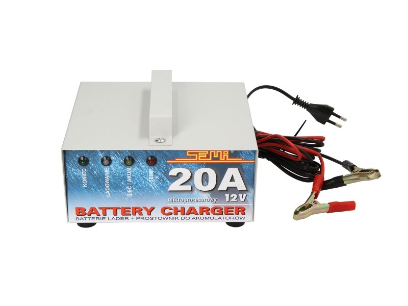 Battery chargers Battery charger, charging current 20A, charging voltage 12V  Art. MTM20M