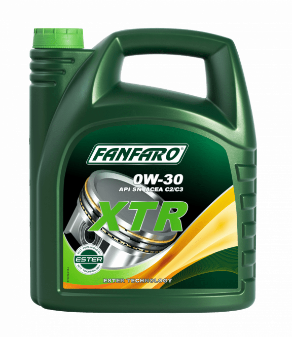 Motor oils Fully synthetic engine oil 0W-30 XTR C2/C3 VW 504/507 5L  Art. XTR0W305L
