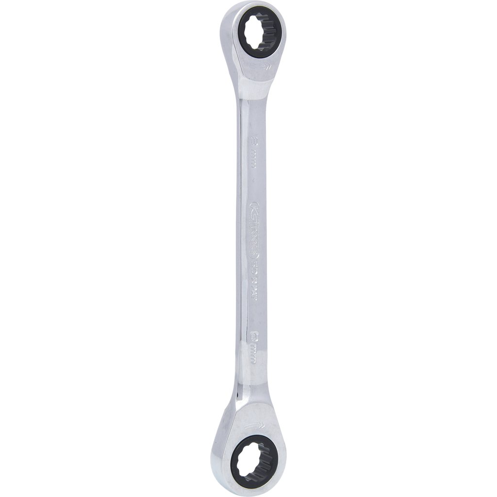 Open-end wrenches, spanners, socket wrenches, etc. Ratchet wrench double-ended, Size: 10 x 13, Length: 150 mm  Art. 5034512