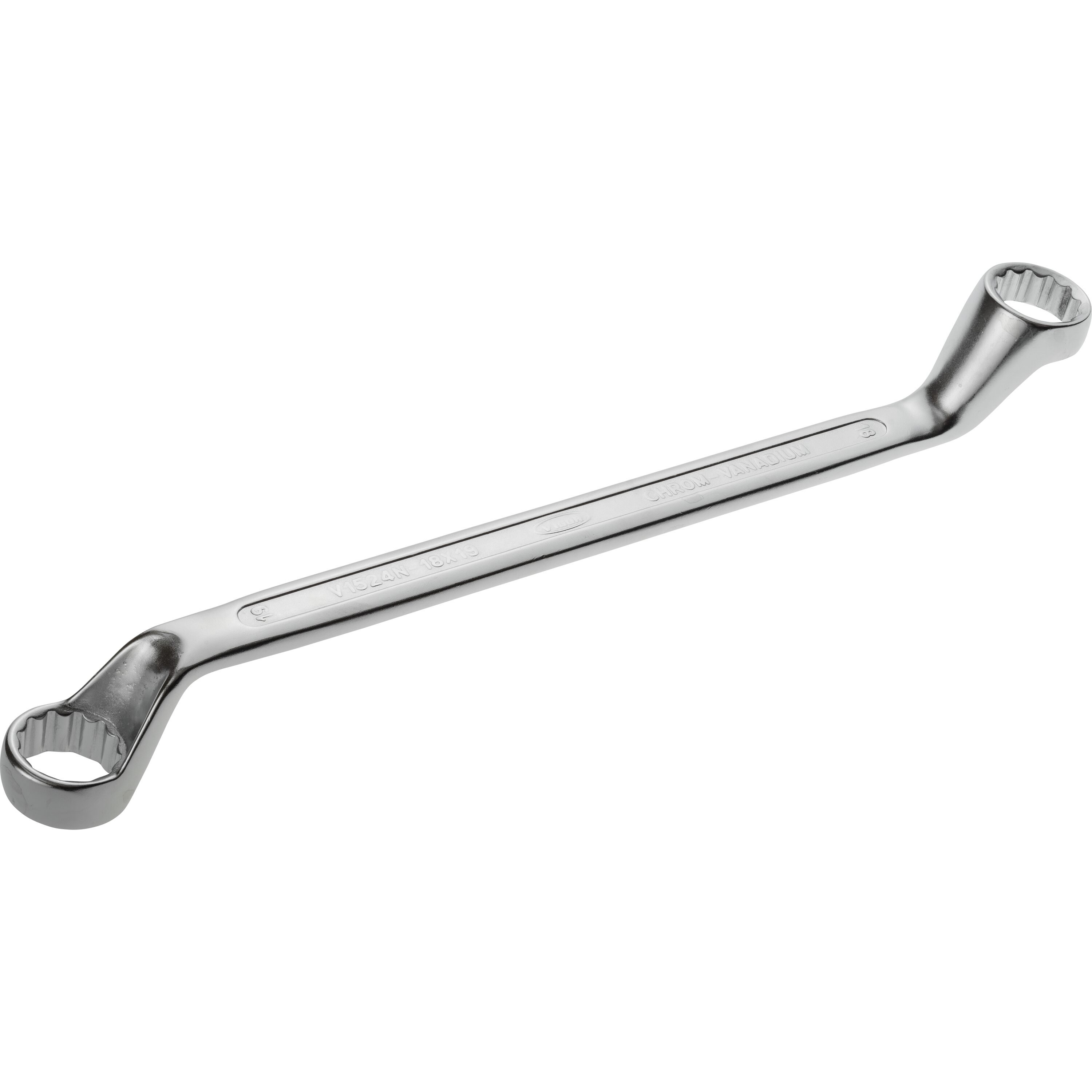 Open-end wrenches, spanners, socket wrenches, etc. Socket wrench, Size: 18X19, Length: 268 mm  Art. V1524N18X19