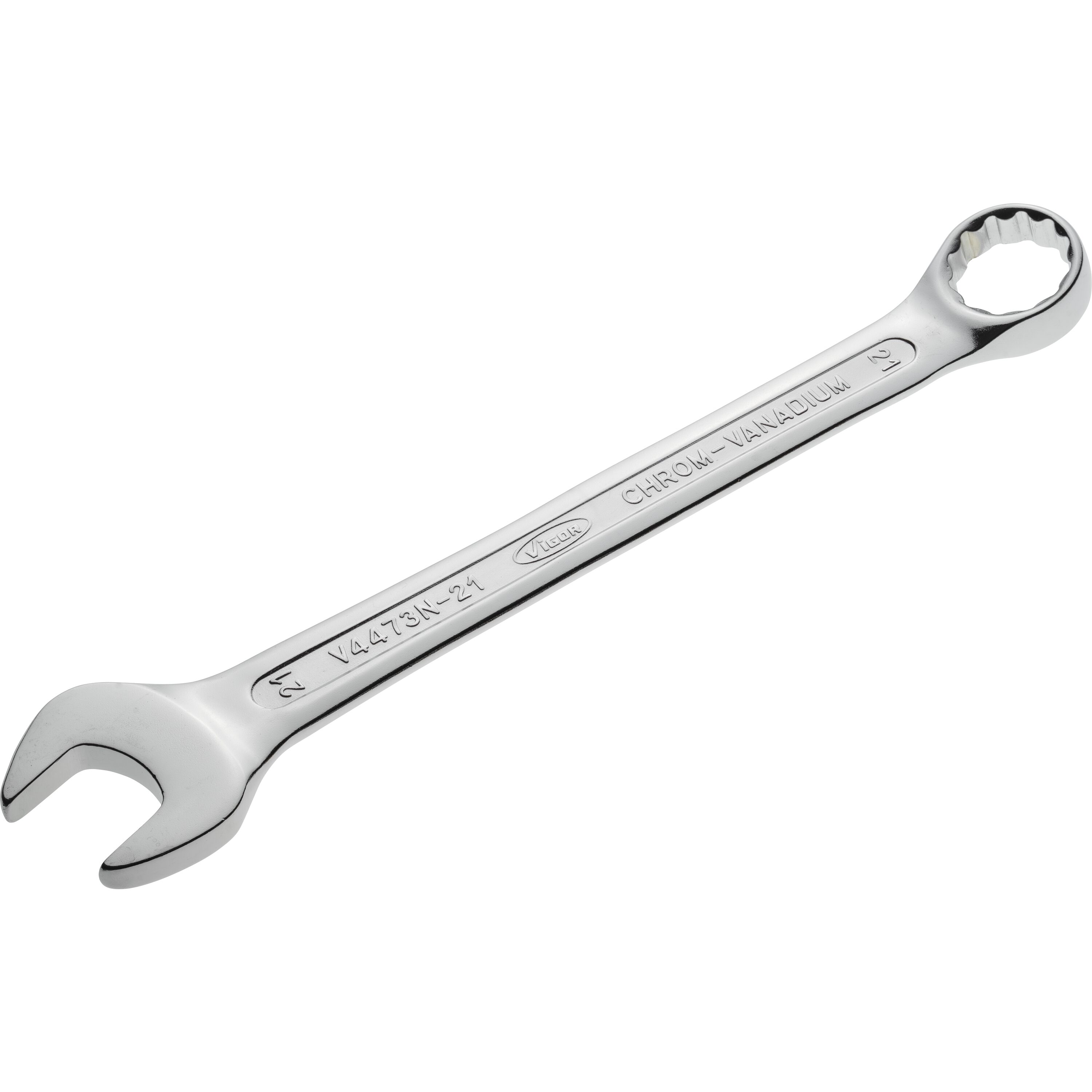 Open-end wrenches, spanners, socket wrenches, etc. Spanner, Size: 21 mm, Length: 245 mm  Art. V4473N21