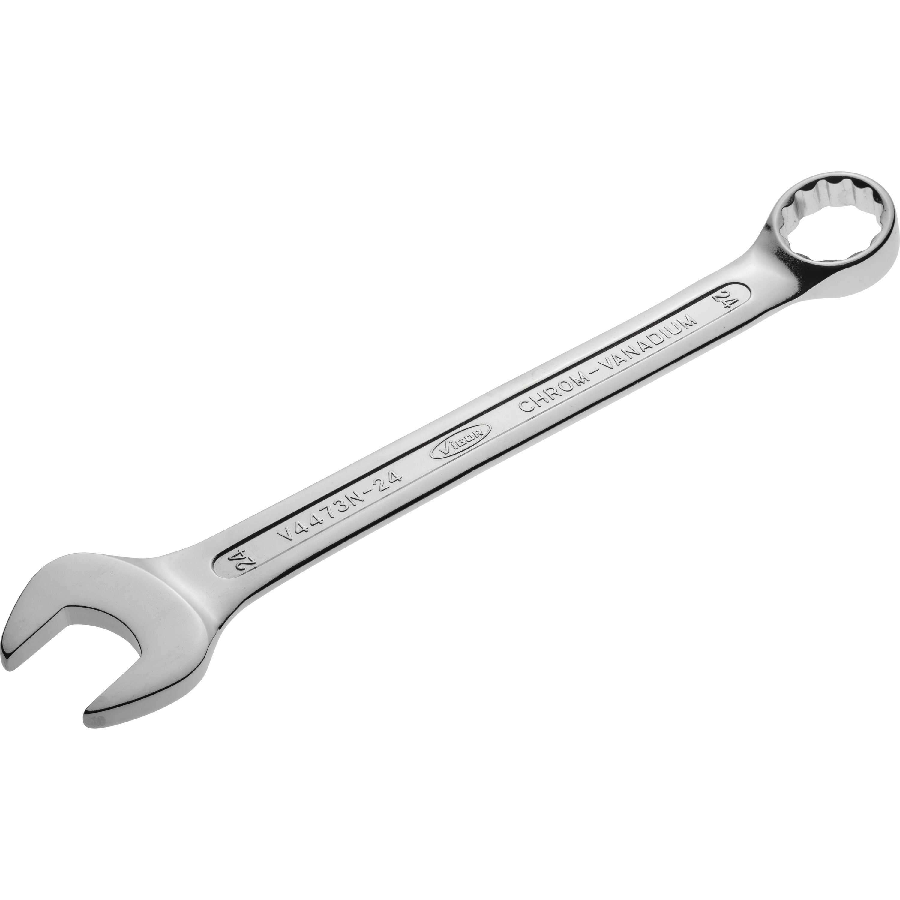 Open-end wrenches, spanners, socket wrenches, etc. Spanner, Size: 24 mm, Length: 270 mm  Art. V4473N24