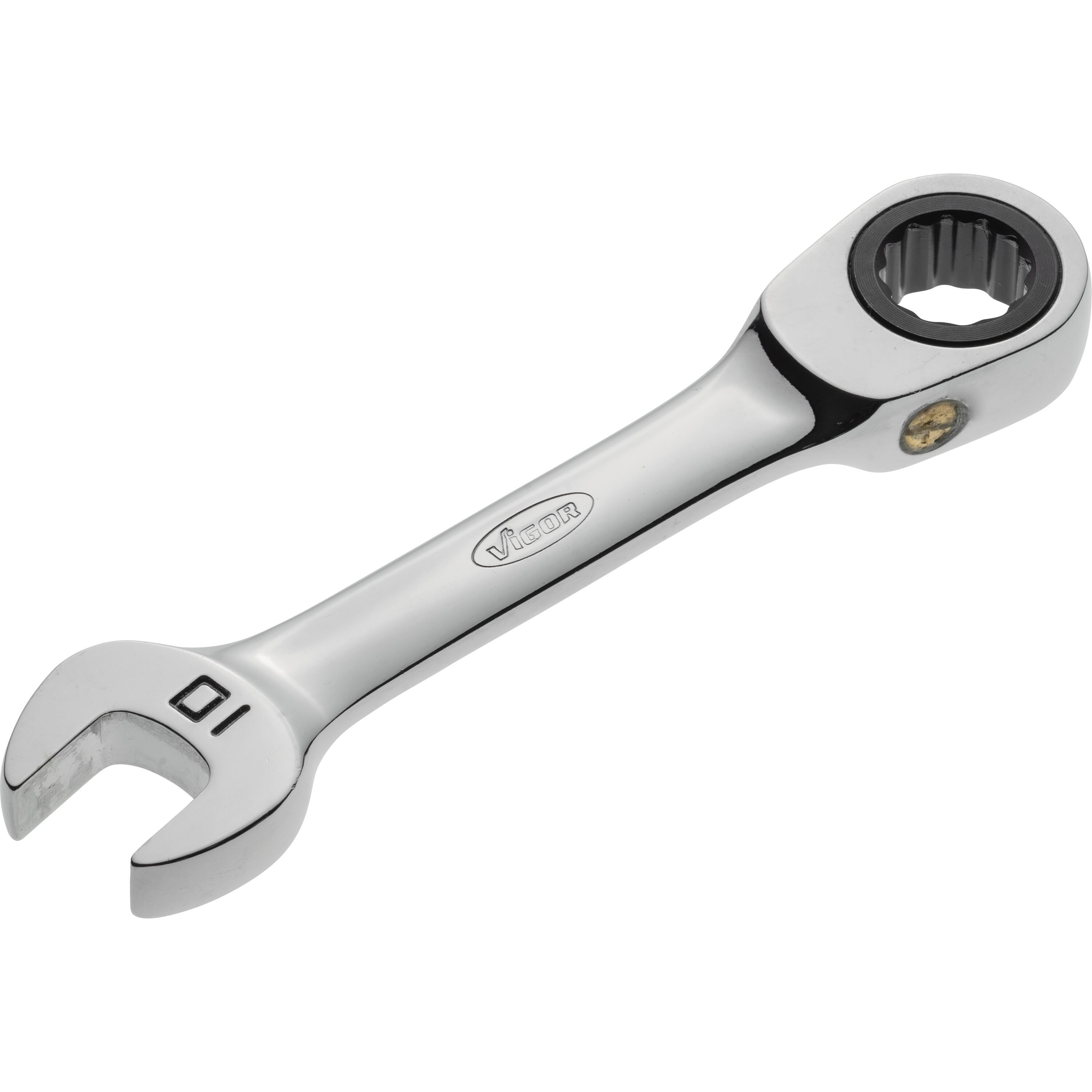 Open-end wrenches, spanners, socket wrenches, etc. Ring spanner, Size: 10 mm, Length: 97 mm  Art. V2824