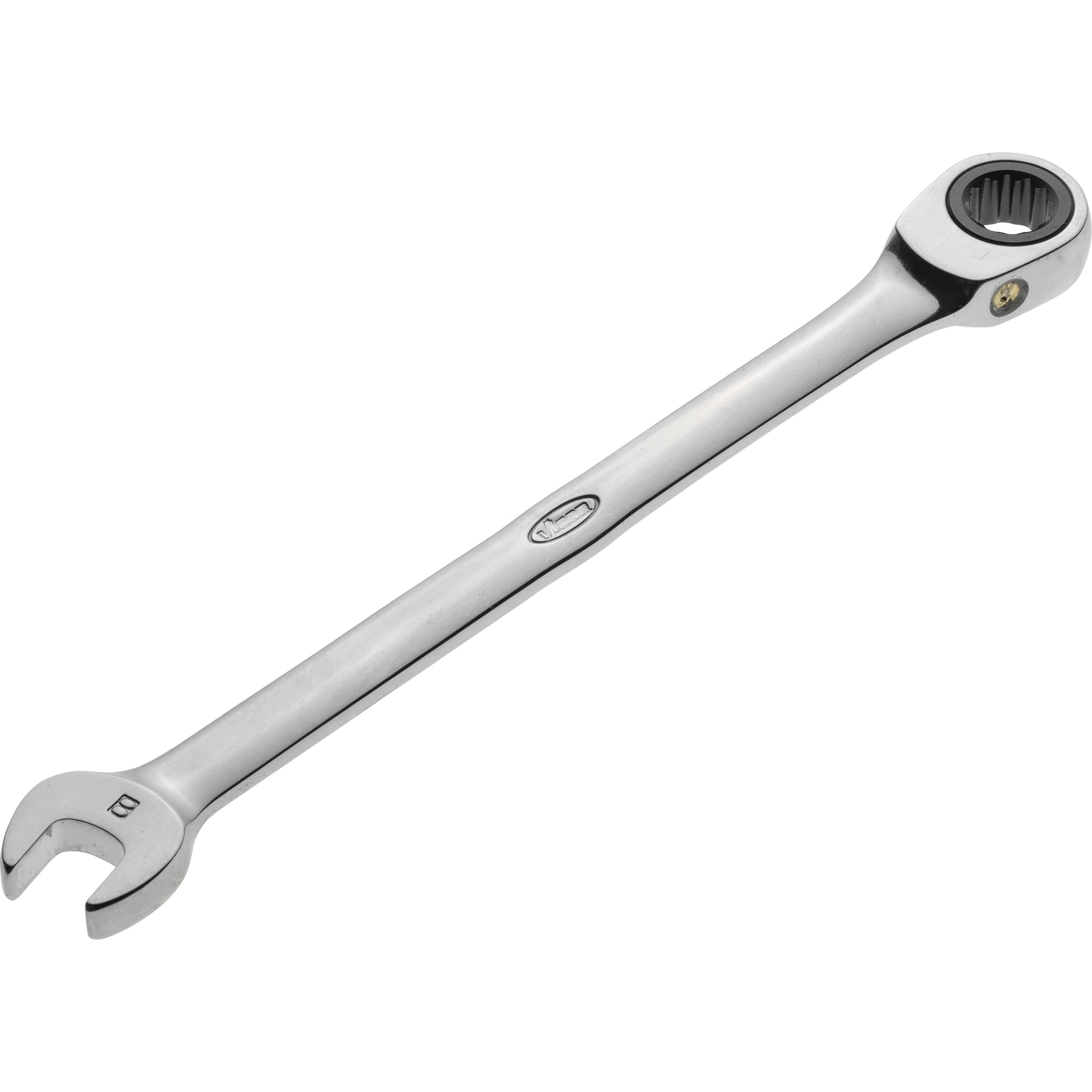 Open-end wrenches, spanners, socket wrenches, etc. Ring spanner, Size: 8 mm, Length: 140 mm  Art. V1008