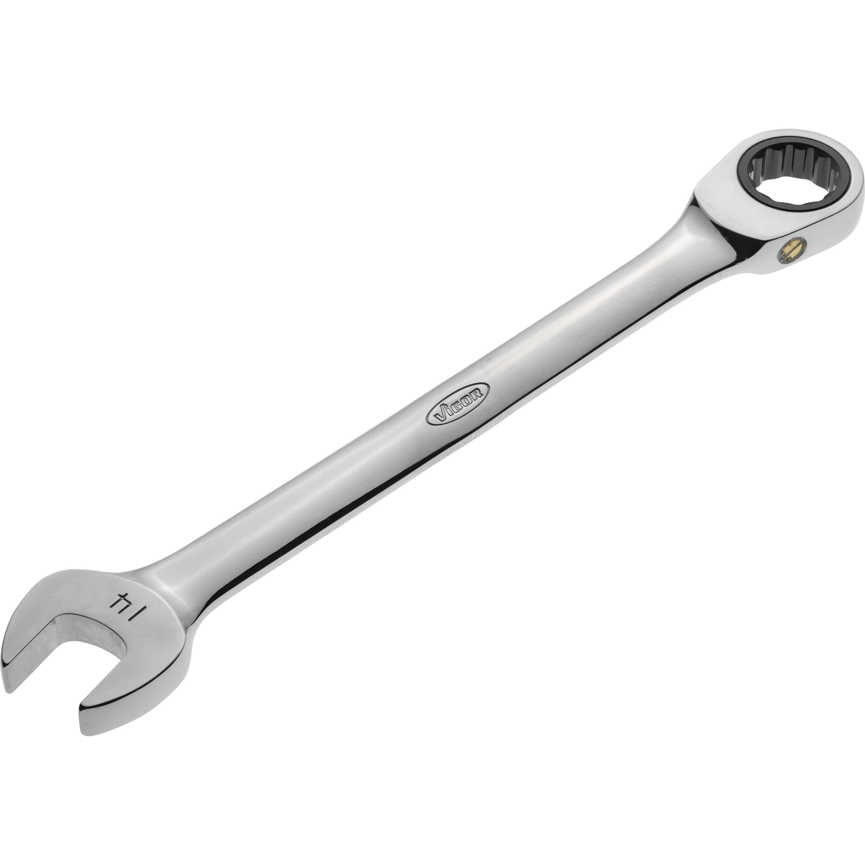 Open-end wrenches, spanners, socket wrenches, etc. Spanner, Size: 14 mm, Length: 192 mm  Art. V1025