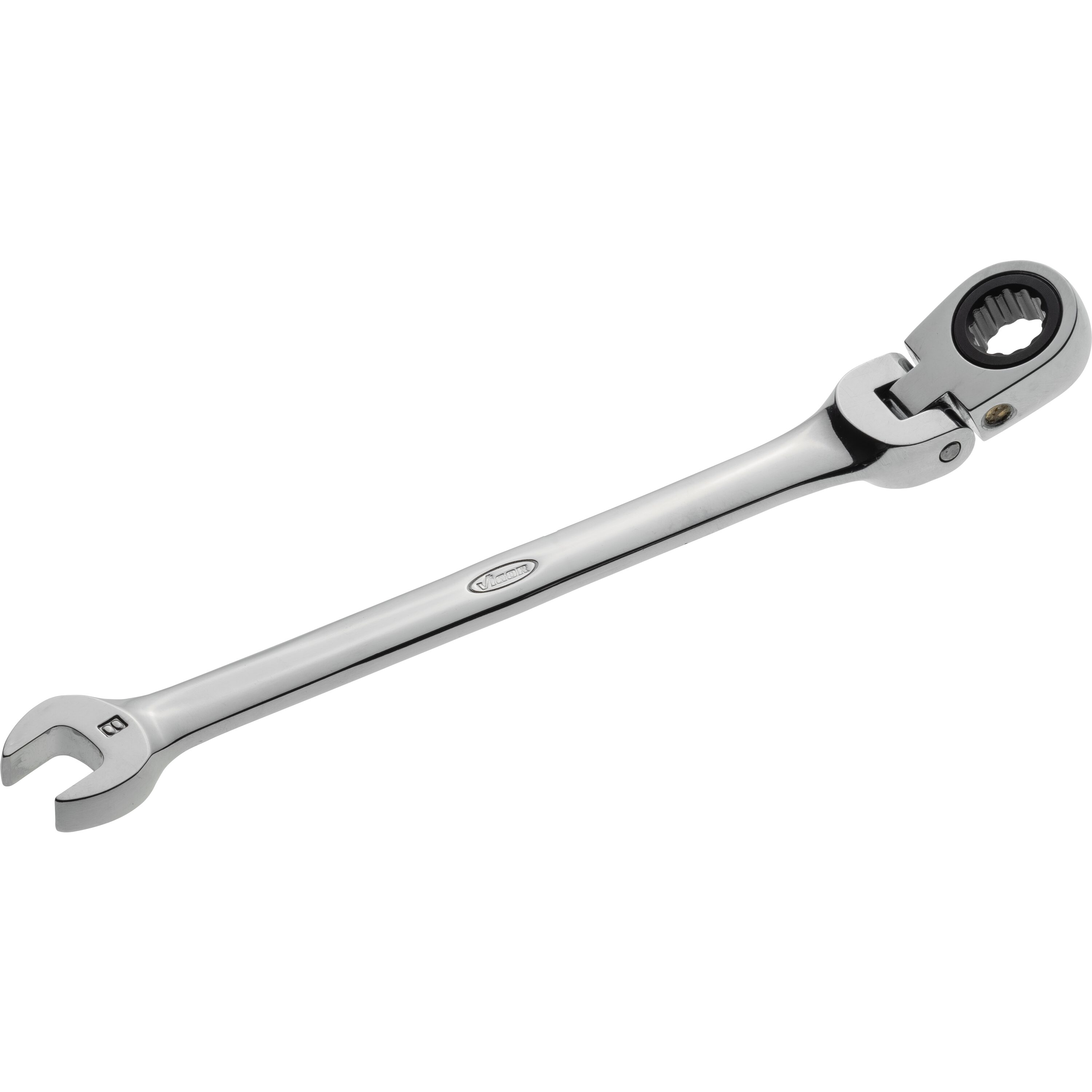 Open-end wrenches, spanners, socket wrenches, etc. Ring spanner, Size: 8 mm, Length: 143 mm  Art. V2804