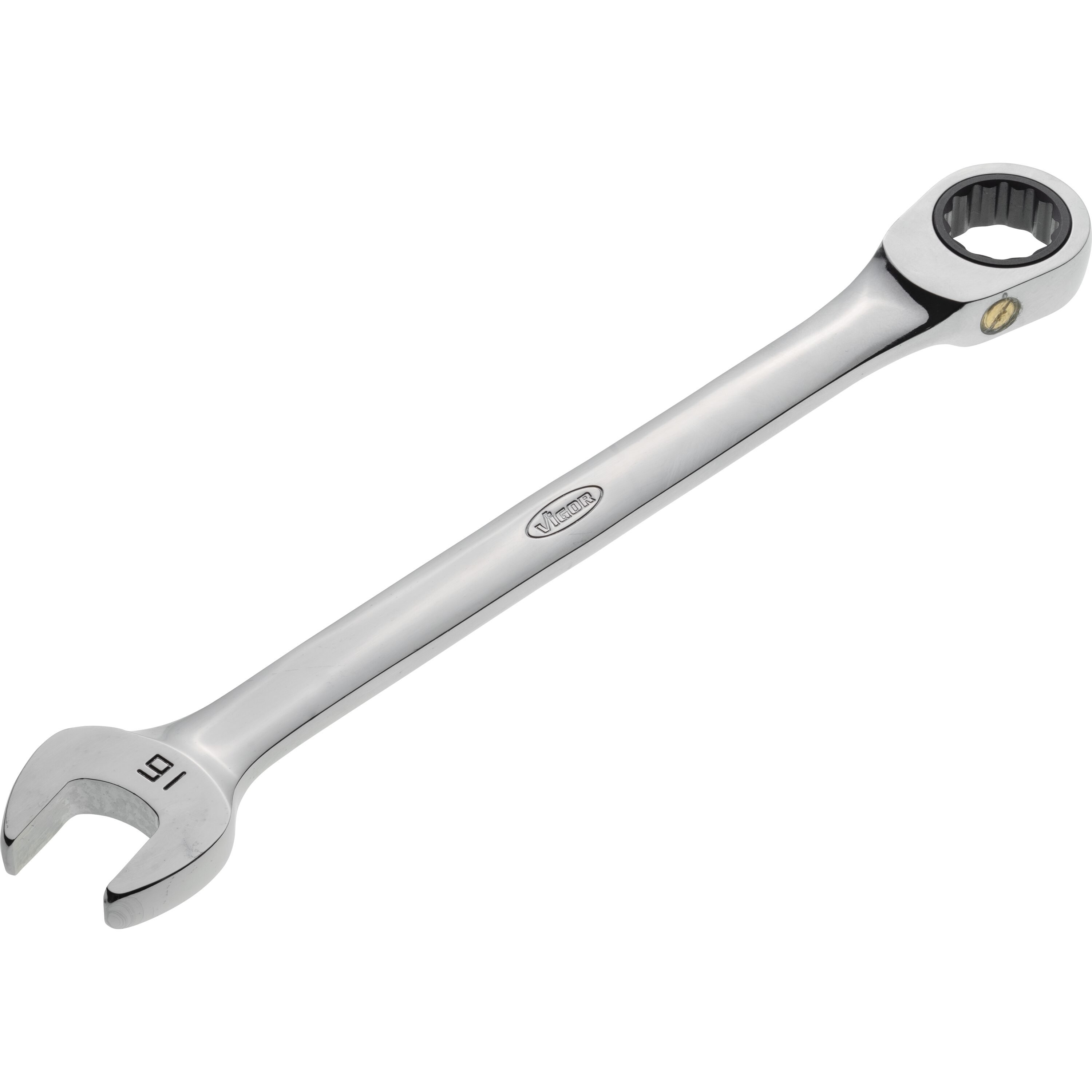 Open-end wrenches, spanners, socket wrenches, etc. Ring spanner, Size: 16 mm, Length: 210 mm  Art. V1027