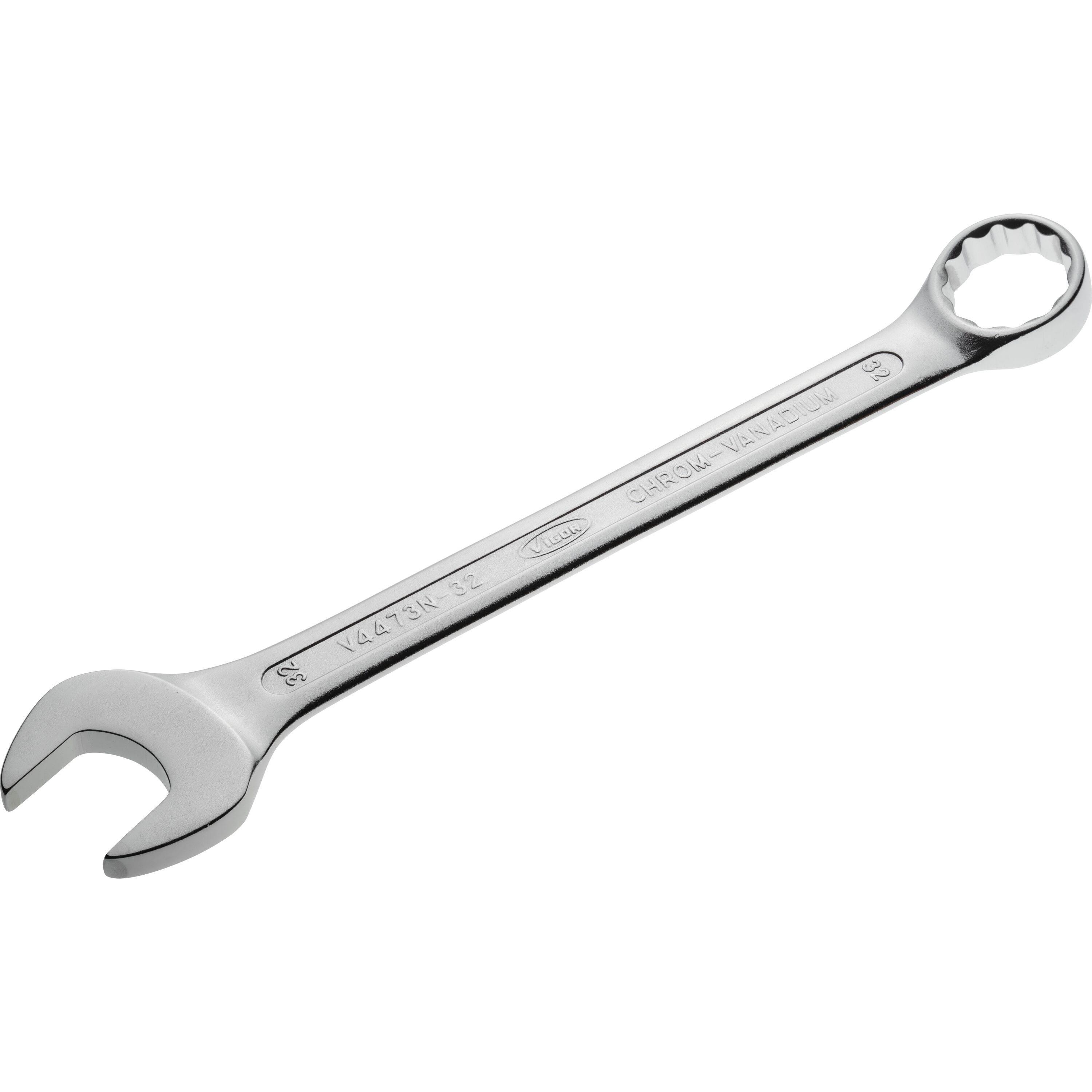 Open-end wrenches, spanners, socket wrenches, etc. Ring spanner, Size: 32 mm, Length: 350 mm  Art. V4473N32