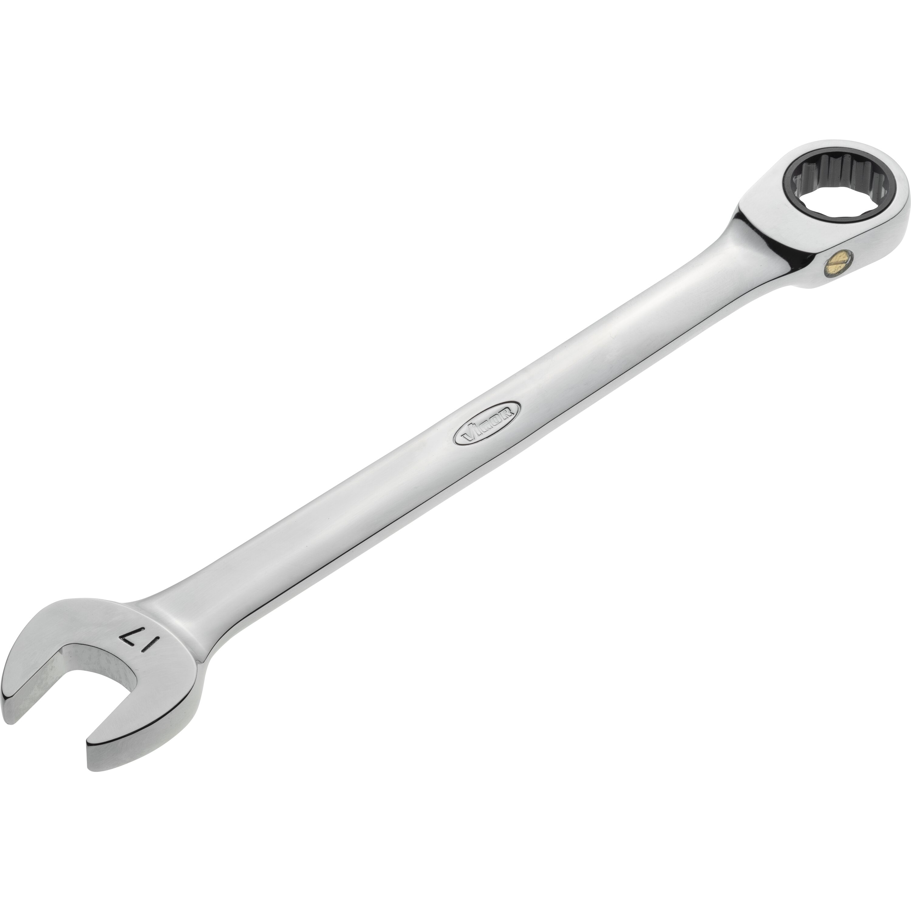 Open-end wrenches, spanners, socket wrenches, etc. Ring spanner, Size: 17 mm, Length: 225 mm  Art. V1028