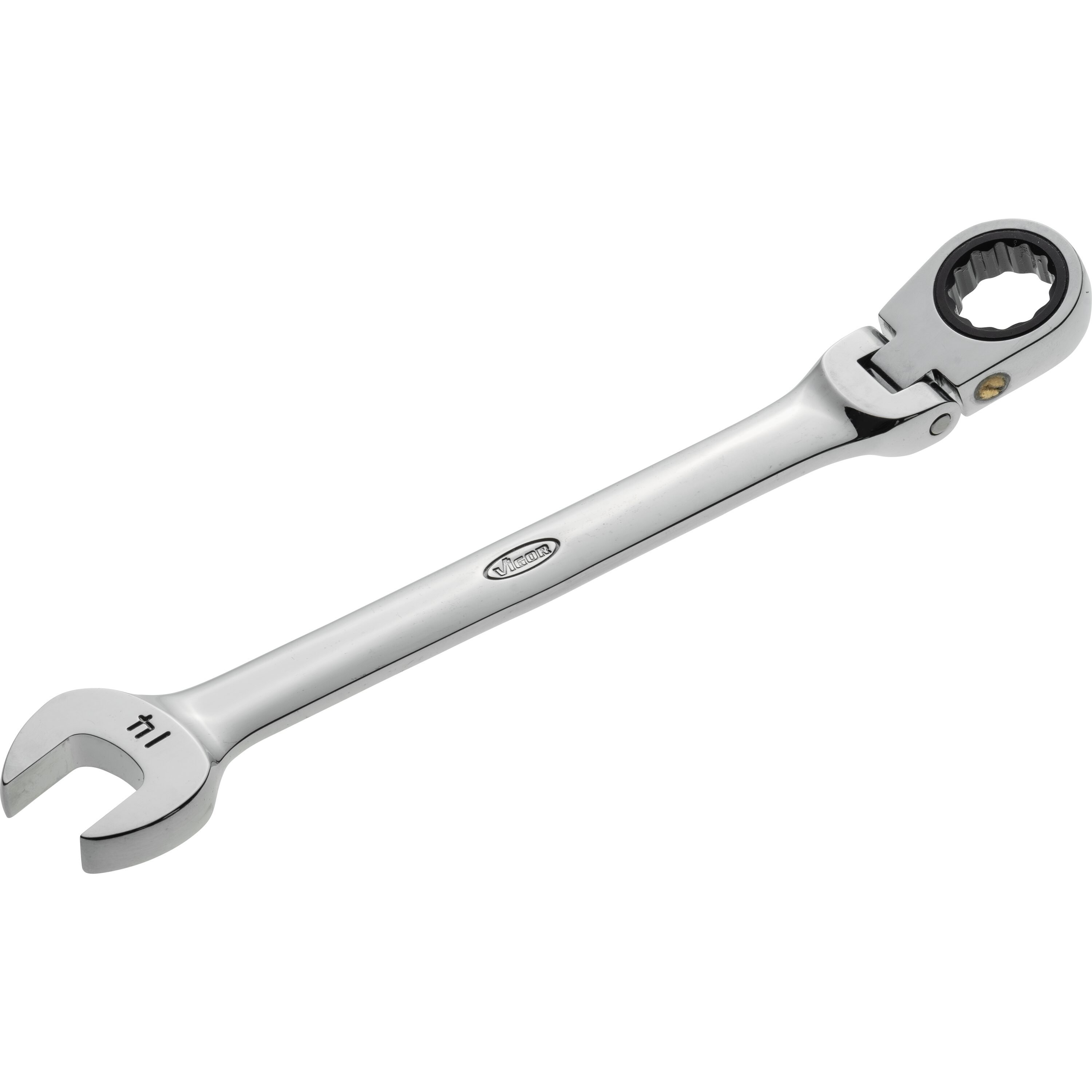 Open-end wrenches, spanners, socket wrenches, etc. Ring spanner, Size: 14 mm, Length: 190 mm  Art. V2810