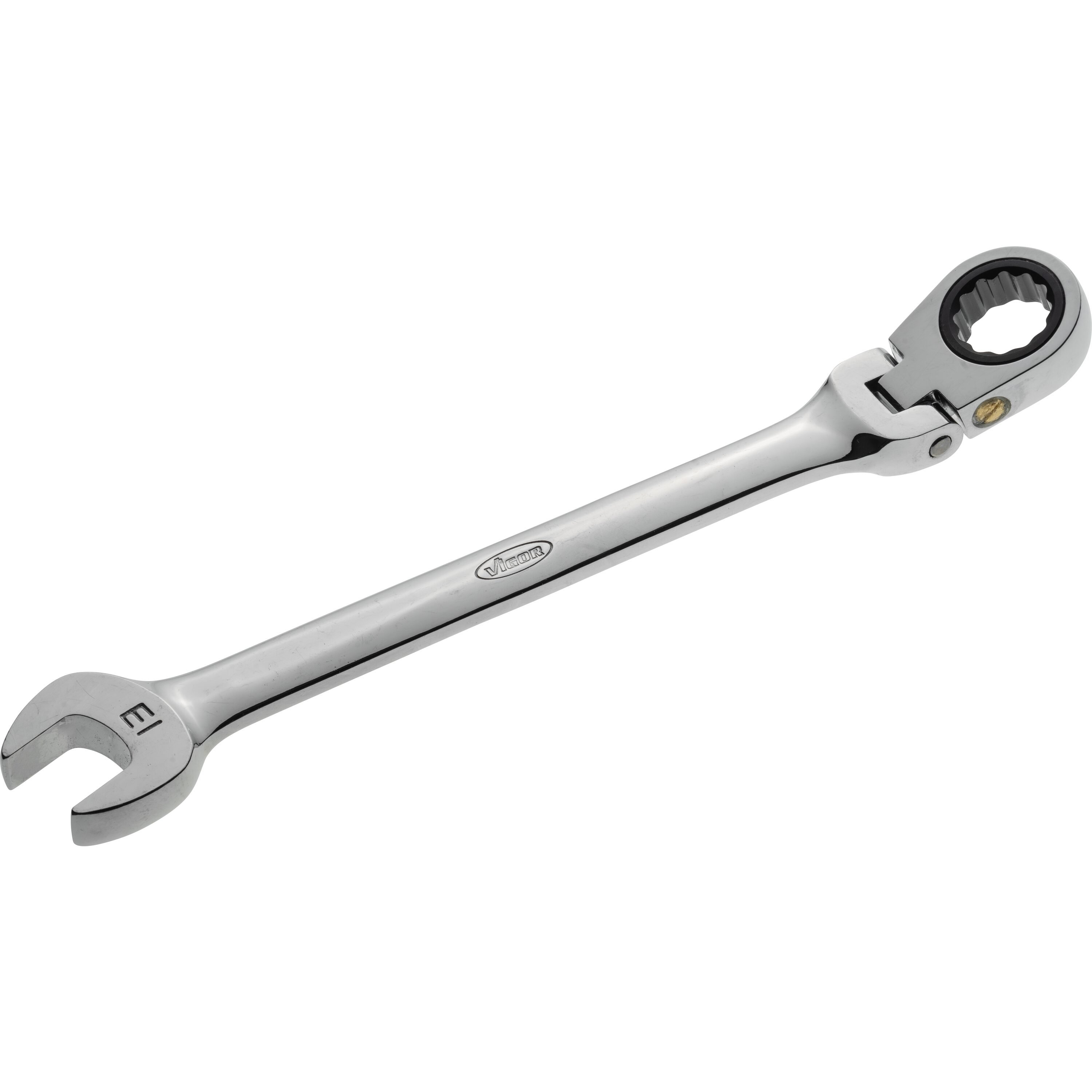 Open-end wrenches, spanners, socket wrenches, etc. Ring spanner, Size: 13 mm, Length: 182 mm  Art. V2809