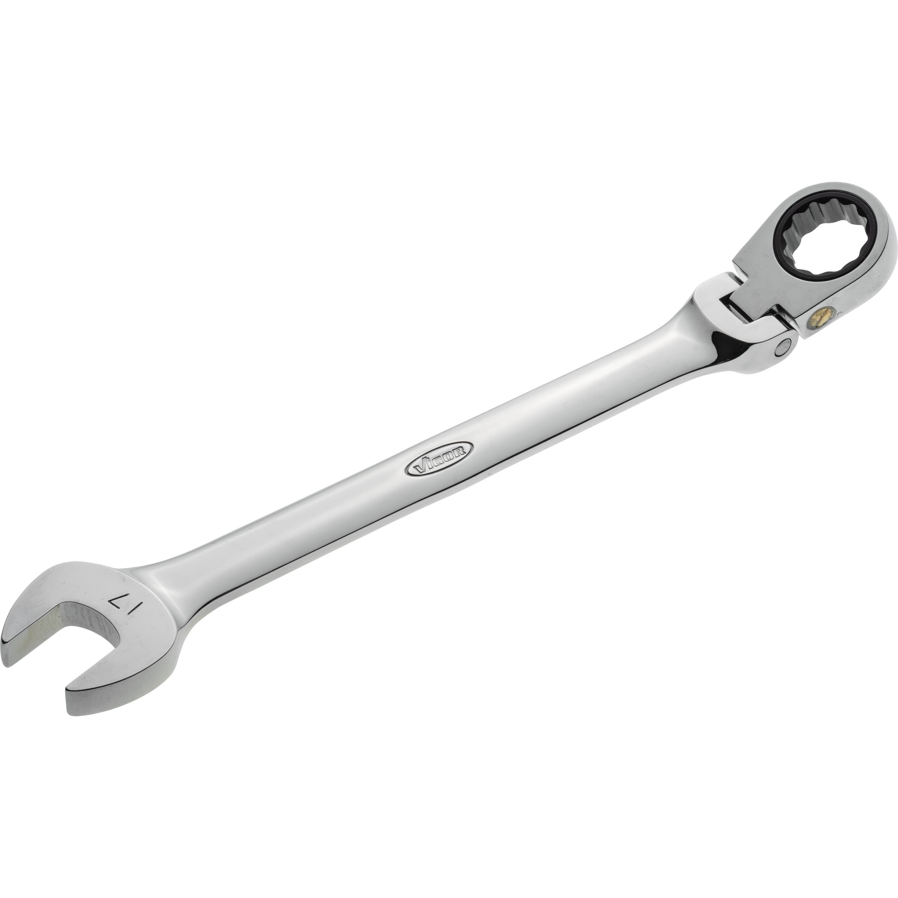 Open-end wrenches, spanners, socket wrenches, etc. Ring spanner, Size: 17 mm, Length: 228 mm  Art. V2813