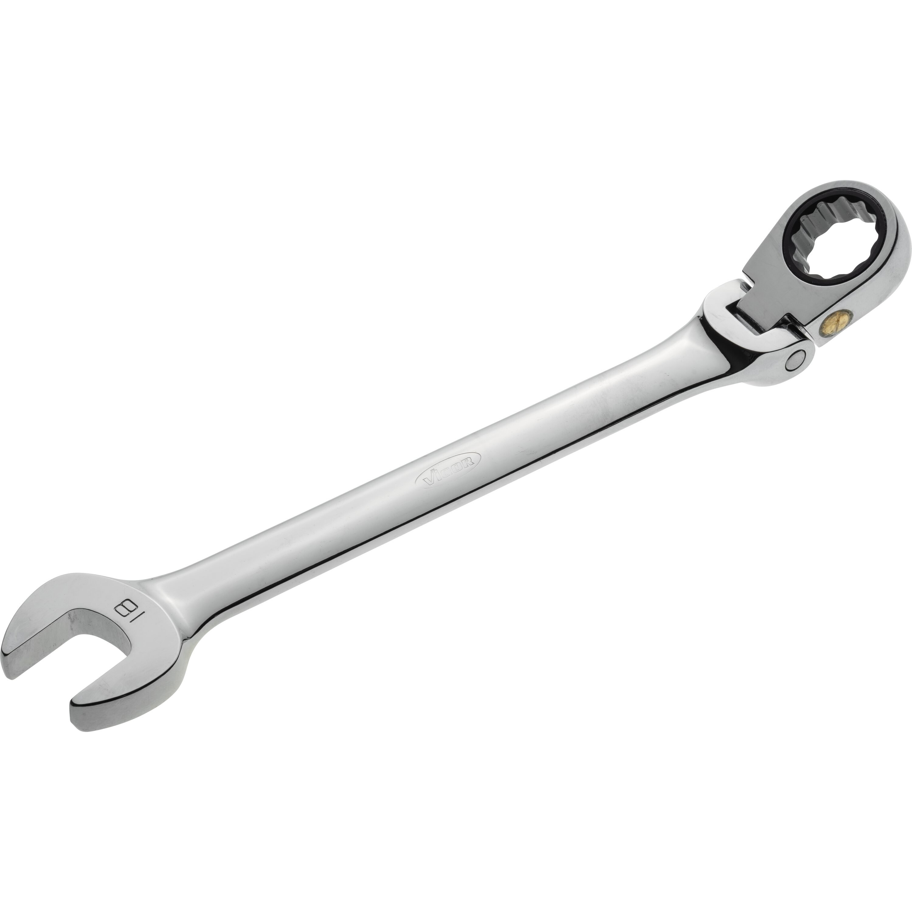 Open-end wrenches, spanners, socket wrenches, etc. Ring spanner, Size: 18 mm, Length: 241 mm  Art. V2814